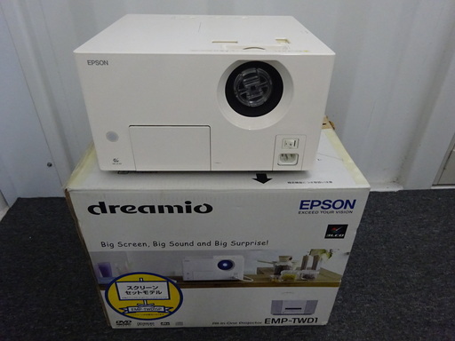 EPSON dreamio 一体型プロジェクタ EMP-TWD1