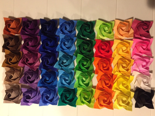 折り紙 立体バラ 40個 キャビグラ 今福鶴見のその他の中古あげます 譲ります ジモティーで不用品の処分