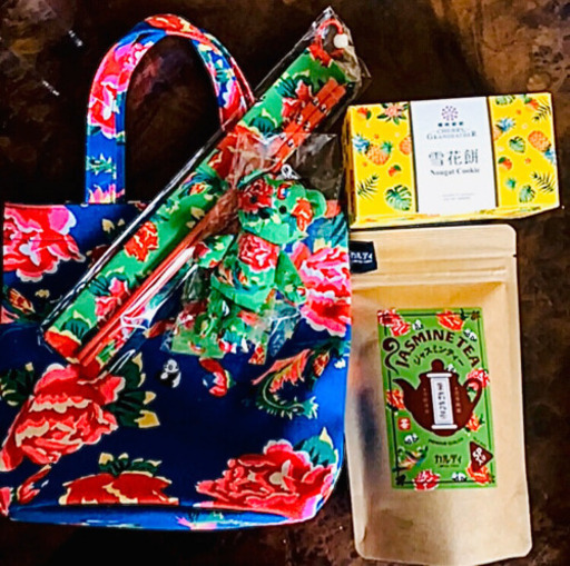 カルディ Kaldi 台湾 客家柄ミニバッグセットギフトプレゼント贈り物 Miゃん 佐世保の生活雑貨の中古あげます 譲ります ジモティーで不用品の処分