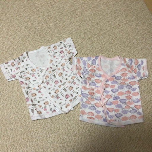 ほぼ新品 短肌着2枚 水通しのみ リエぽん 大阪のベビー用品 ベビー服 の中古あげます 譲ります ジモティーで不用品の処分