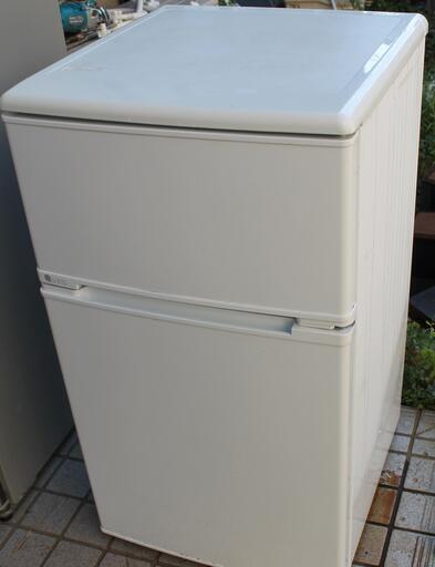 2ドア 88L ノンフロン冷凍冷蔵庫 ユーイング 2014年製 宮前区