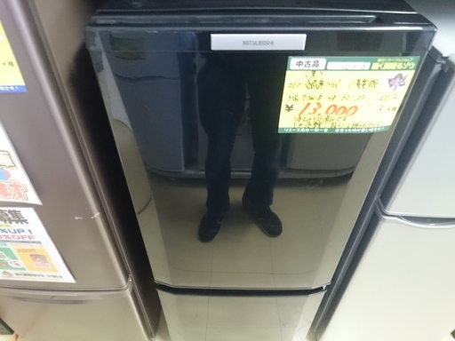 （2020.5.5　お買い上げありがとうございました）三菱電機　2ドア冷蔵庫146L　2012年製　高く買取るゾウ中間店