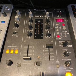Pioneer CDJ 800MK2×2台 DJM-400 BOSEスピーカー