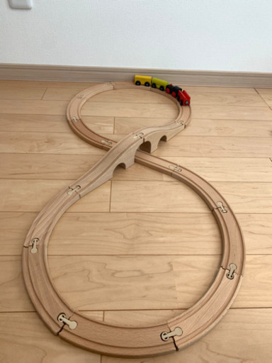 Ikea製木のおもちゃ電車汽車 がいがい 福地のおもちゃ 知育玩具 の中古あげます 譲ります ジモティーで不用品の処分