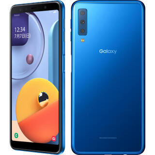 Galaxy A7 ブルー 64 GB SIMフリー　新品未使用