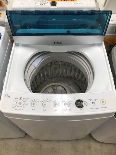 【リサイクルショップどりーむ荒田店】1962　洗濯機　Haier　ハイアール　JW-C55A　5.5Kg　2019年製【3ヶ月保証付き】