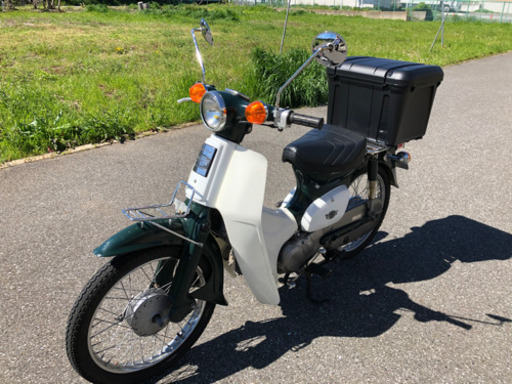 ホンダ　カブ　低走行　自賠責10月まで
