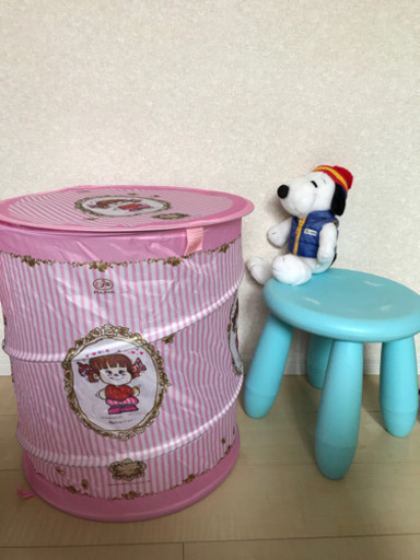 限定品　ペコちゃんたためる収納ボックス
