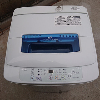 #KS08 ハイアール 4.2kg 全自動洗濯機 JW-K42LE-W 2016年製