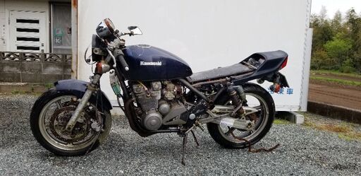 ゼファー400c3 現状渡し書類無し部品取り車実走行6640キロアールズオイルクーラーアクティブスタビ　セパハン　カーカー