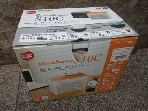未使用品 アコ・ブランズ・ジャパン デスクトップシュレッダー  S10C