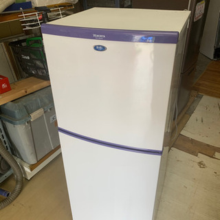 【リサイクルサービス八光　田上店　安心の1か月保証　配達・設置OK】MORITA 2009年式 冷凍冷蔵庫 MR-F140Bi-WSの画像