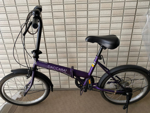 【中古】Daccarat 折りたたみ自転車