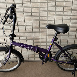 【中古】Daccarat 折りたたみ自転車