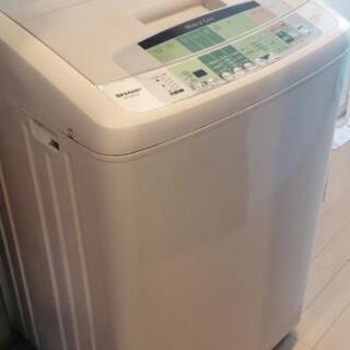 【無料】SHARP 洗濯機 7kg、引取り希望(配達も検討可)