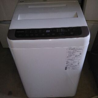 パナソニック　全自動電気洗濯機　2019　6キロ　美品
