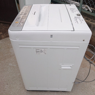 #KS10 パナソニック 全自動洗濯機 5kg シルバー NA-F50B10-S 2017年製