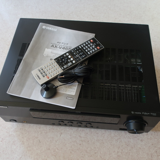 YAMAHA AVアンプ 105W×5 Dolby\u0026DTS 音場自動調整