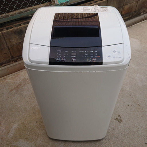 #KS14 ハイアール Haier 全自動洗濯機 JW-K50H 5.0kg 2014年製 割れ有