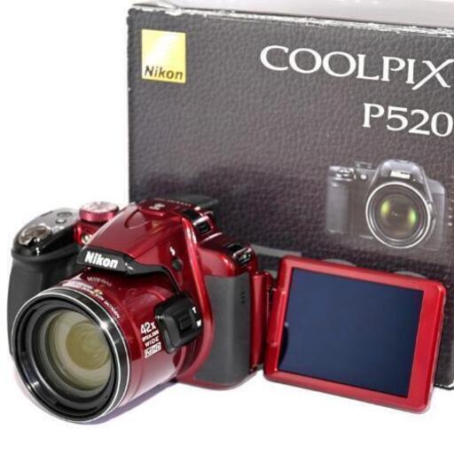 【Nikon】iPhoneに転送★自撮りもラクラク！COOLPIX P520