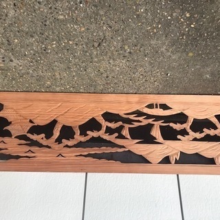 木彫欄間2