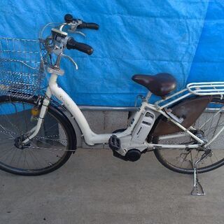 電動アシスト自転車 ブリジストン アシスタ  ボーテ 26インチ 3速 LEDライト ホワイト