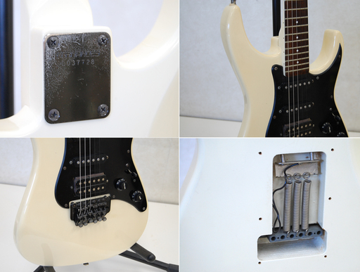 FERNANDES エレキギター Lシリアル ホワイト系 フェルナンデス ☆ PayPay(ペイペイ)決済可能 ☆ 札幌市 清田区 平岡 FERNANDES エレキギター Lシリアル ホワイト系 フェルナンデス