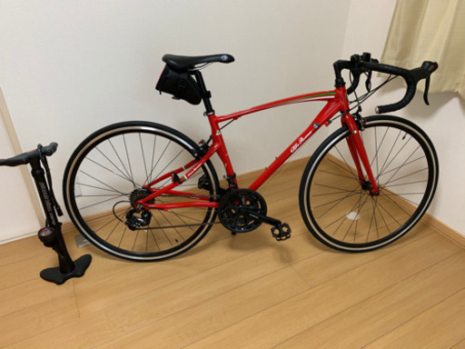 アルファロメオ・ロードバイク、空気入れ付き 室内保管キレイ！値下げ