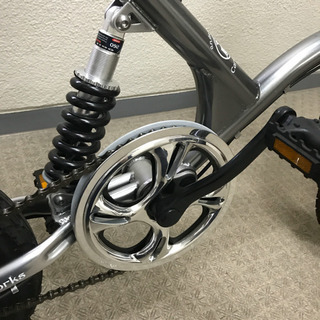 BMX BMX ミニベロ サスペンション 自転車 16インチ