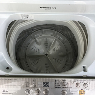 #3650 パナソニック 6.0kg 全自動洗濯機 NA-F60B9-N 2015年製