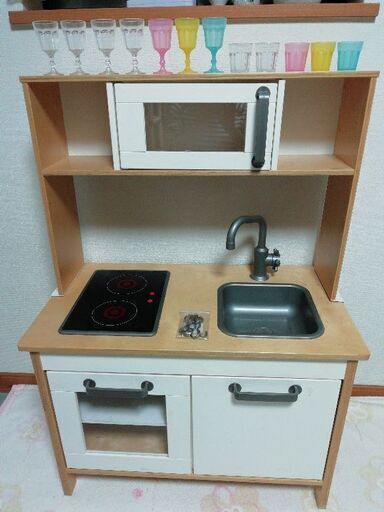イケアIKEAキッチン　グラス\u0026コップ付