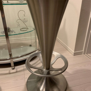 ガラスカウンター　ハイチェアーセット　美品