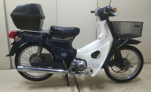 売約】タイヤ交換済！スーパーカブ 50cc カスタム ４速 低燃費 低走行 ...