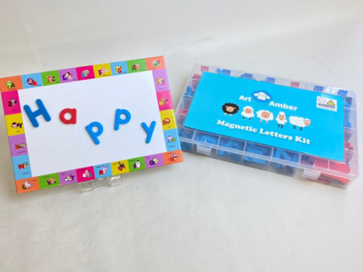 新品 アルファベットマグネット大文字小文字英語8p ボード付き 小さな村の村長 蒲生四丁目のおもちゃの中古あげます 譲ります ジモティーで不用品の処分