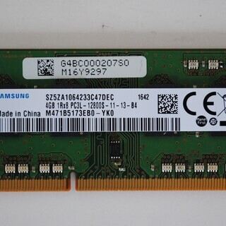 値下げしました■サムスン純正 PC3-12800(DDR3-16...