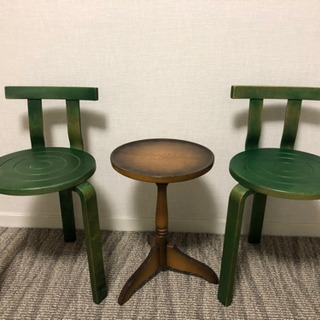 コーヒーテーブル&椅子