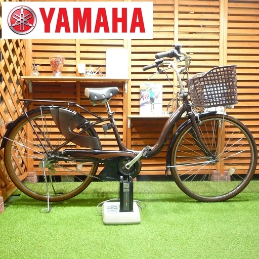 電動自転車 26インチ ヤマハ パス ナチュラM デラックス 新基準 大容量8.1Ah 中古 YAMAHA PAS Natura M DX
