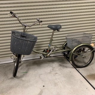 大人用三輪車　ナショナル製20×18インチ