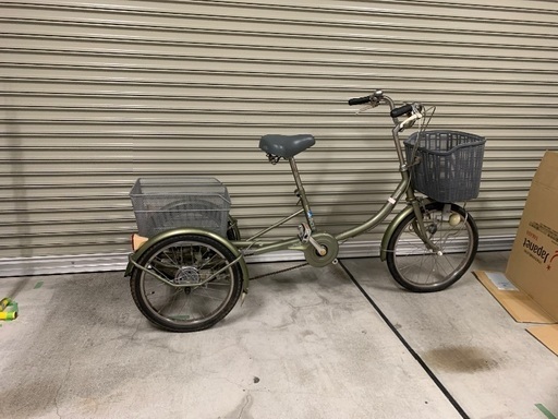 大人用三輪車 ナショナル製20×18インチ