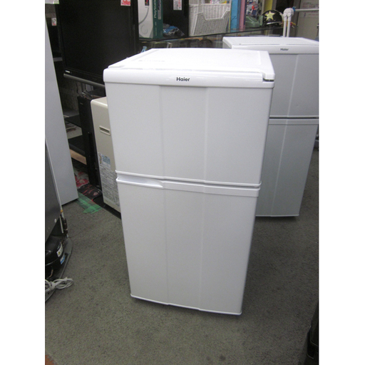 札幌 98L 2ドア冷蔵庫 2009年製 JR-N100C ハイアール ホワイト 白 100Lクラス 小さめ 家電 本郷通店