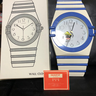 時計 WALL CLOCK 腕時計型 クオーツ COUGAR 新...