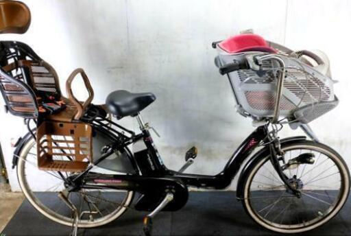 408番 ‼️バッテリー絶好調‼️ブリヂストン✨前後子供乗せ電動自転車✨アンジェリーノ\n
