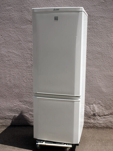 ㉒ 高年式＆美品 三菱 168L 2ドア冷凍冷蔵庫 MR-P17EC-KW ホワイト ☆2018年製