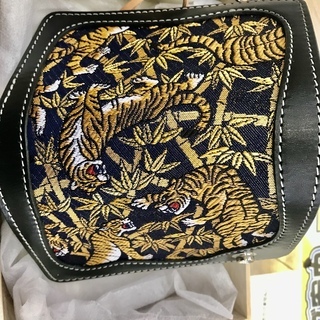 DEGNER/デグナー 花山 ミドルウォレット 虎 W-34K