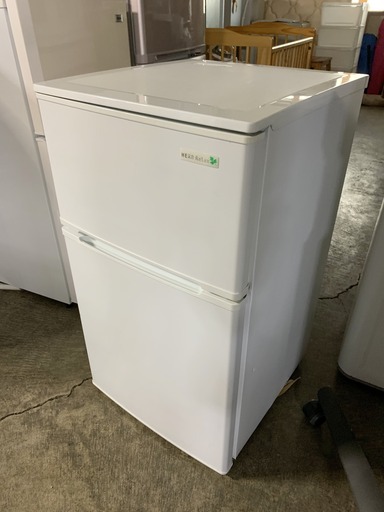美品 2ドア冷凍冷蔵庫 YAMADA YRZ-C09B1 90L 2015年製 ヤマダ電機 単身用 一人暮らしに 中古 C