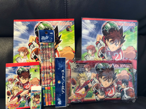 ペンケース 下敷き 鉛筆など アイシールド21 ゆきゆき 島本のキッズ用品 その他 の中古あげます 譲ります ジモティーで不用品の処分