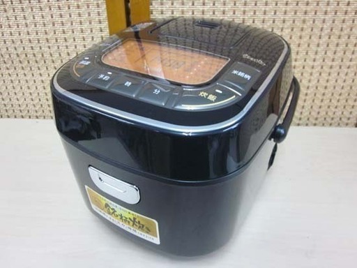 南12条店 IRIS OHYAMA/アイリスオーヤマ 3合炊き マイコンジャー炊飯器 RC-MC30-B 2019年製