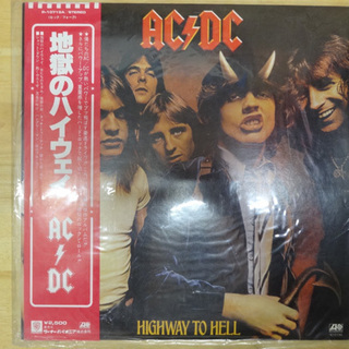  帯付き LP レコード AC/DC 地獄のハイウェイ 国内盤 ...
