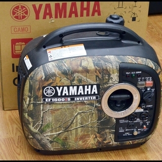 中古美品 ヤマハ EF1600iSC インバータ発電機 EF1600iS カモフラージュバージョン