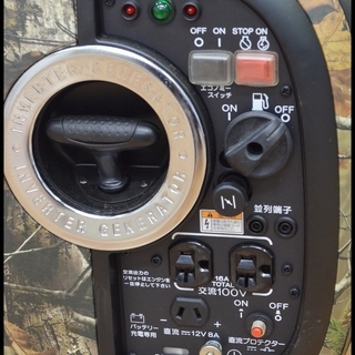 中古美品 ヤマハ EF1600iSC インバータ発電機 EF1600iS カモフラージュバージョン